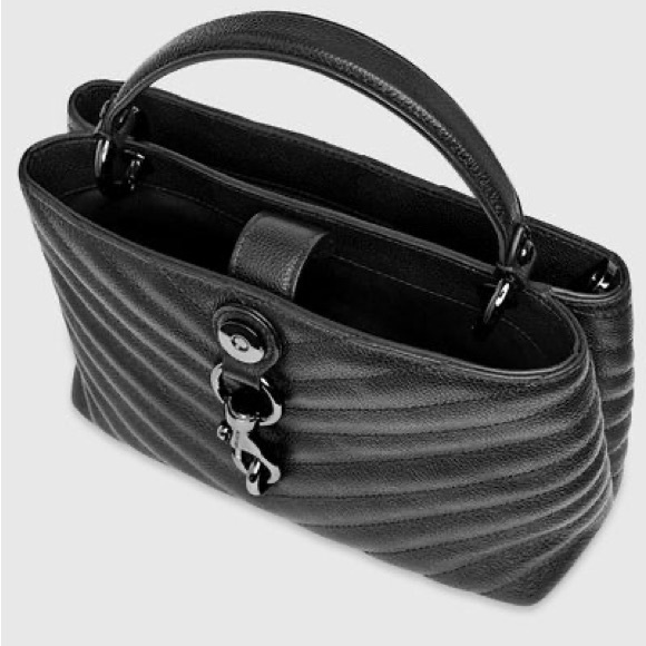 Rebecca Minkoff Edie - Black cross cube, one size fits all, Black - Picture 12 of 13